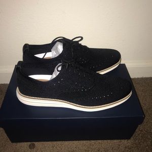 Cole Haan- Men’s Original Grand Knit wing tip shoe